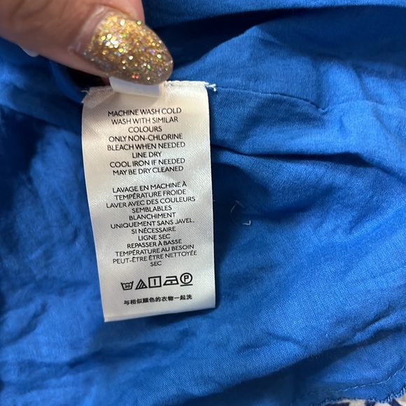 Anthropologie Tiered Abstract Maxi Dress size S - Picture 15 of 16